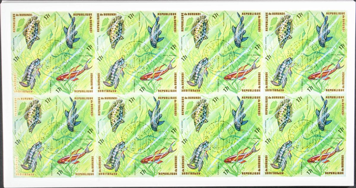 Lot 610 - burundi burundi -  IBERPHIL Auction #109. The Fournier Universe. Part 1