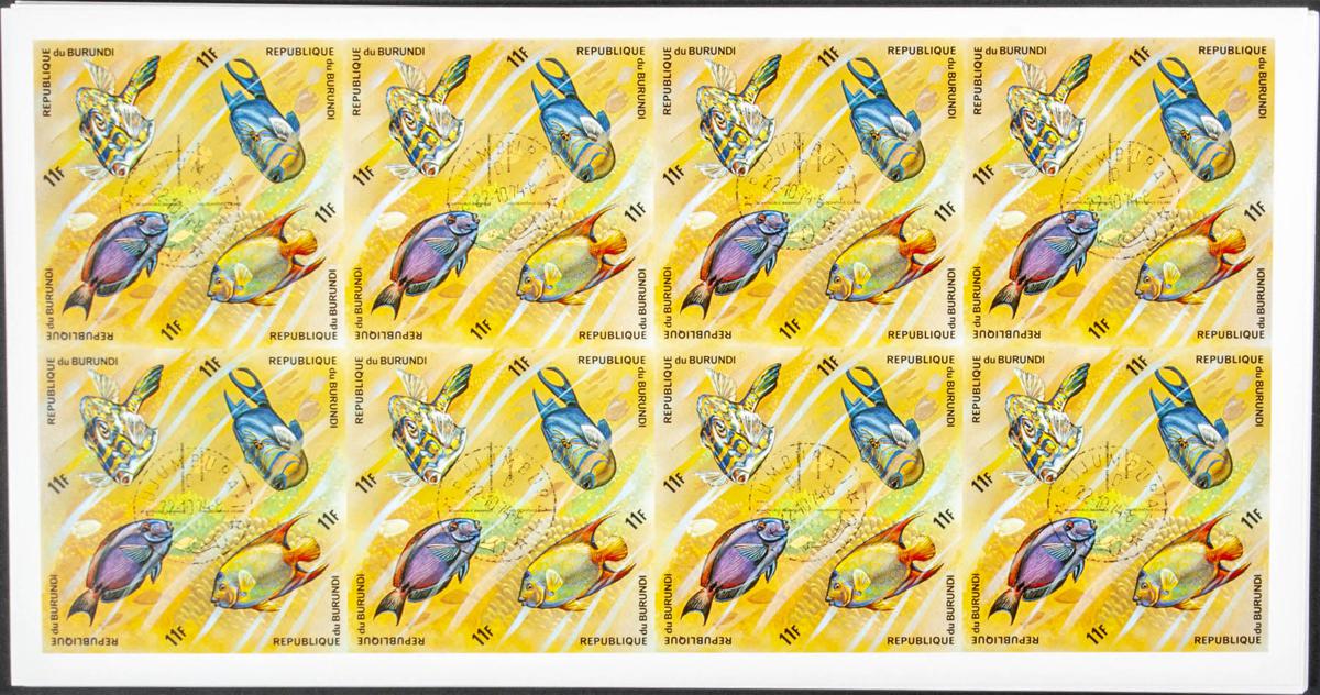 Lot 613 - burundi burundi -  IBERPHIL Auction #109. The Fournier Universe. Part 1
