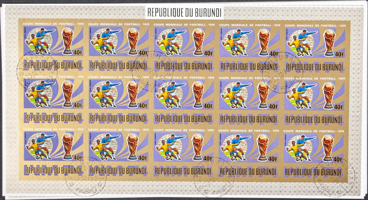 Lot 614 - burundi burundi -  IBERPHIL Auction #109. The Fournier Universe. Part 1
