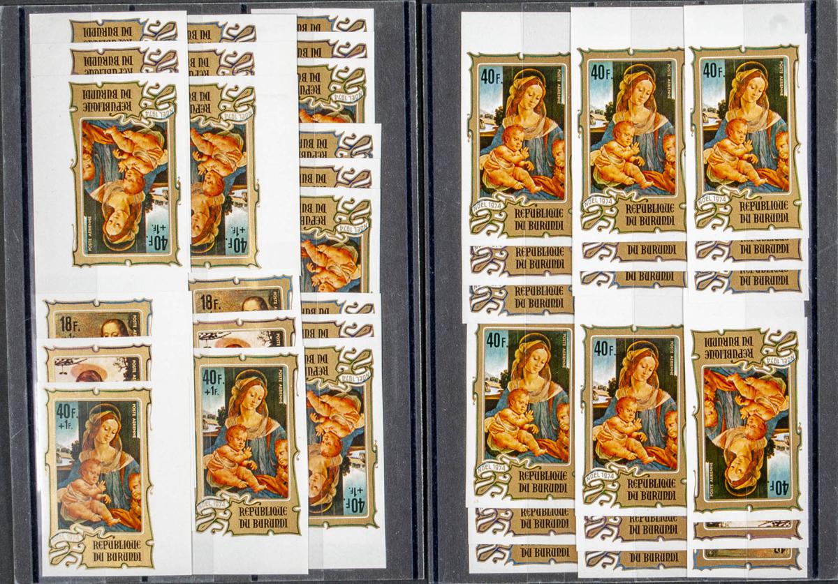 Lot 618 - burundi burundi -  IBERPHIL Auction #109. The Fournier Universe. Part 1