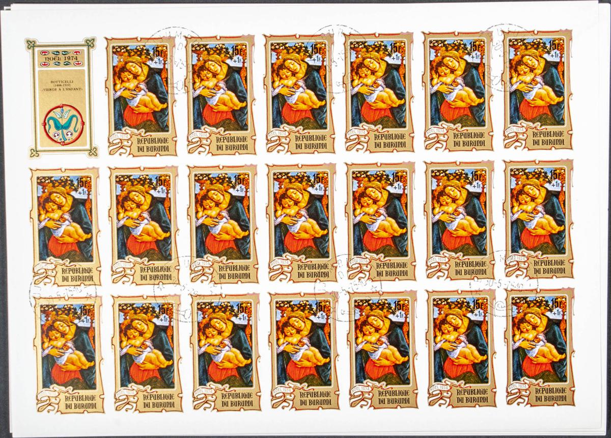 Lot 619 - burundi burundi -  IBERPHIL Auction #109. The Fournier Universe. Part 1