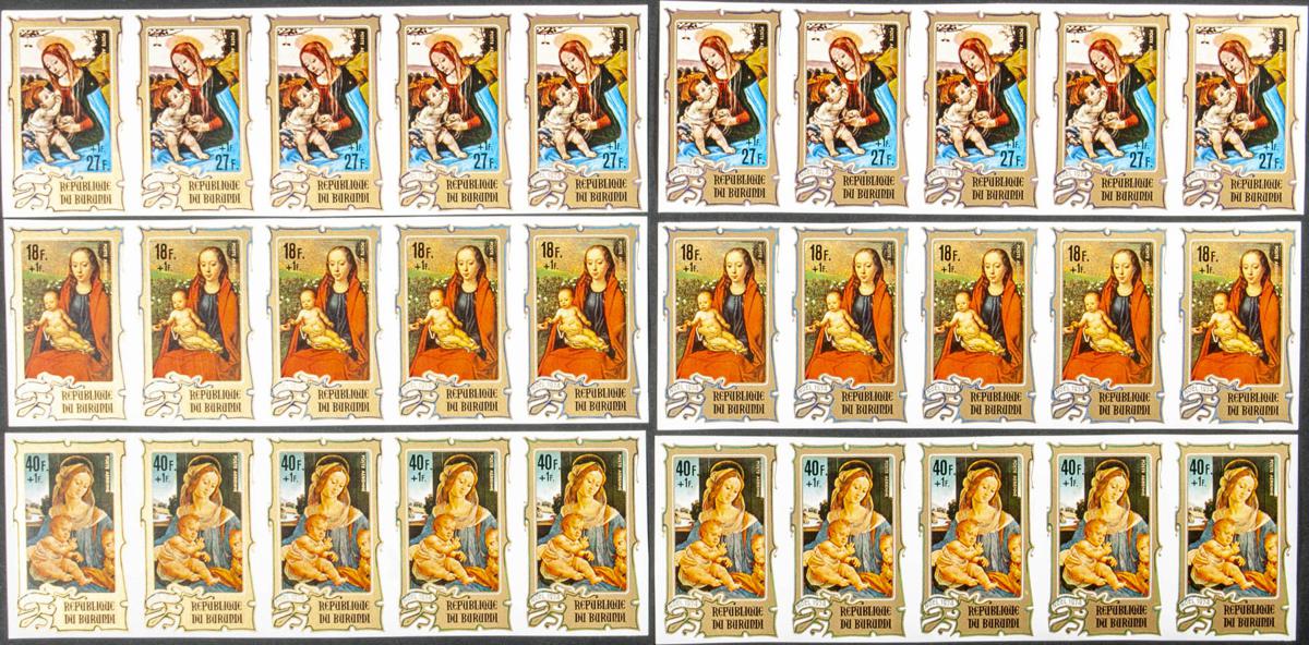 Lot 622 - burundi burundi -  IBERPHIL Auction #109. The Fournier Universe. Part 1