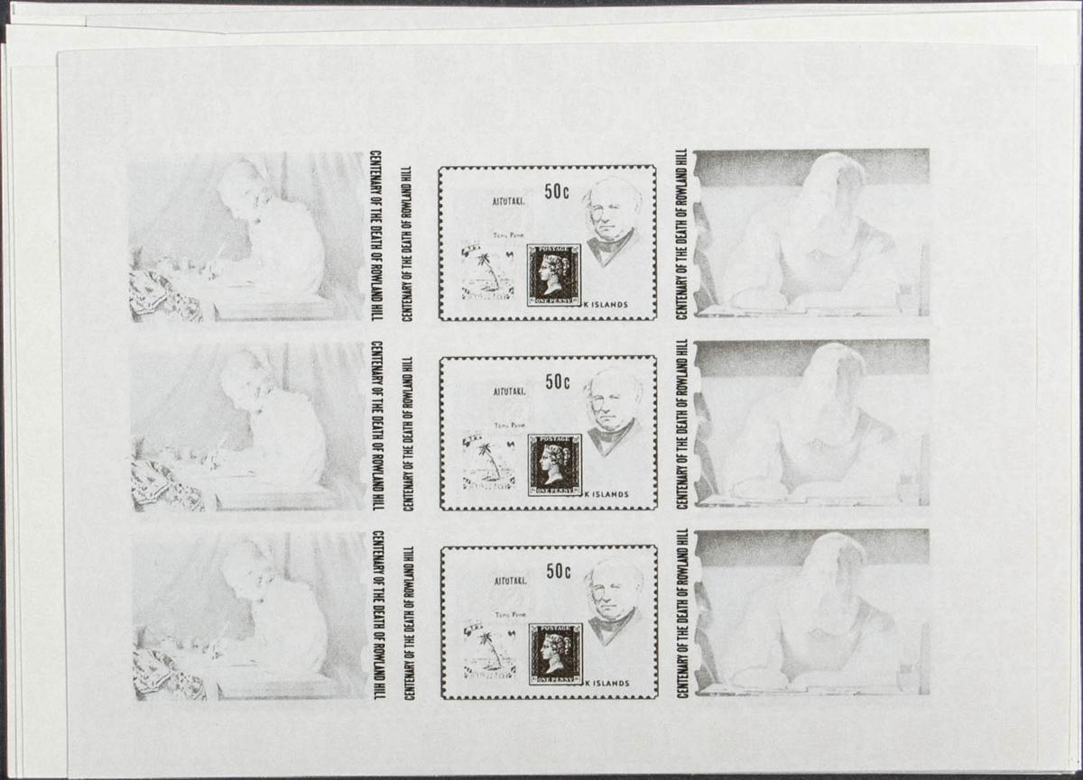 Lot 62 - aitutaki aitutaki -  IBERPHIL Auction #109. The Fournier Universe. Part 1