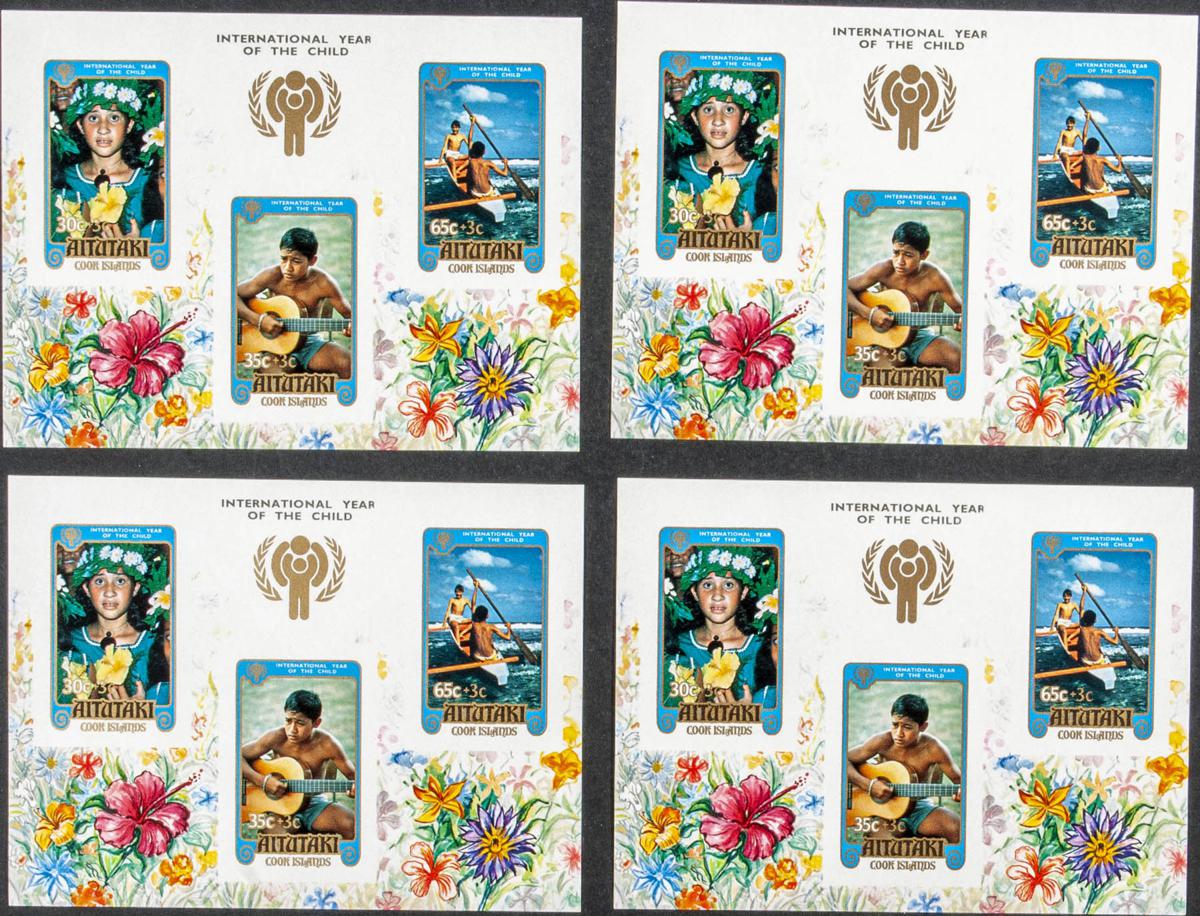 Lot 65 - aitutaki aitutaki -  IBERPHIL Auction #109. The Fournier Universe. Part 1