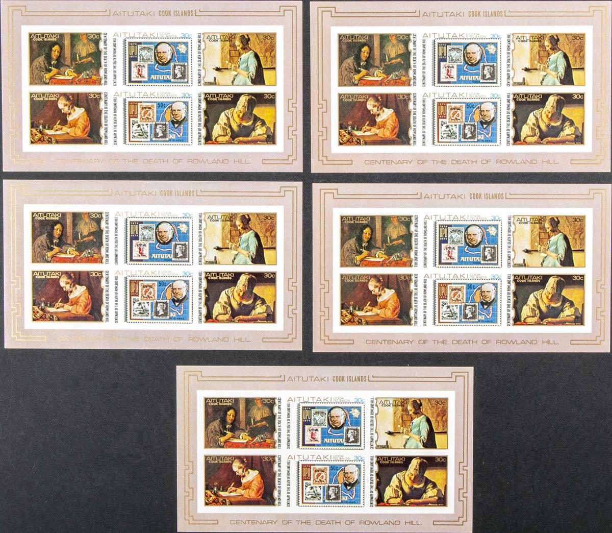Lot 67 - aitutaki aitutaki -  IBERPHIL Auction #109. The Fournier Universe. Part 1