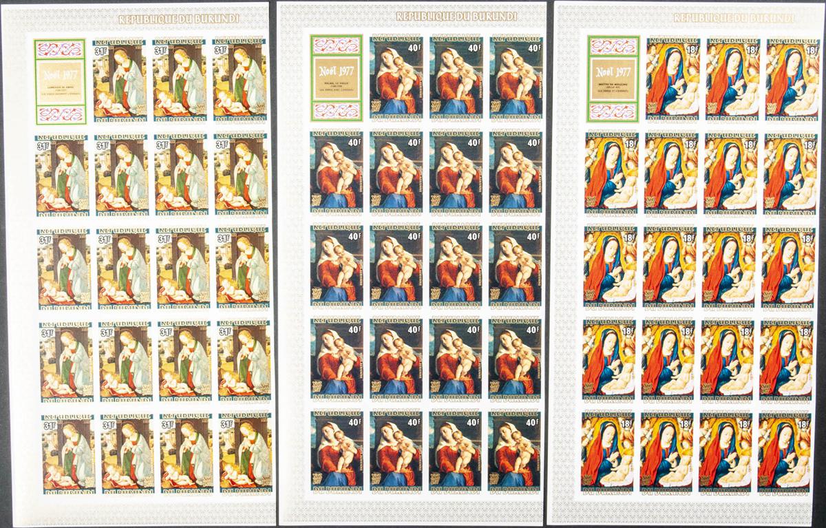Lot 680 - burundi burundi -  IBERPHIL Auction #109. The Fournier Universe. Part 1