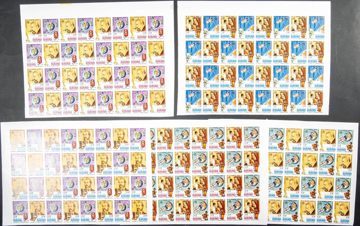 Lot 681 - burundi burundi -  IBERPHIL Auction #109. The Fournier Universe. Part 1