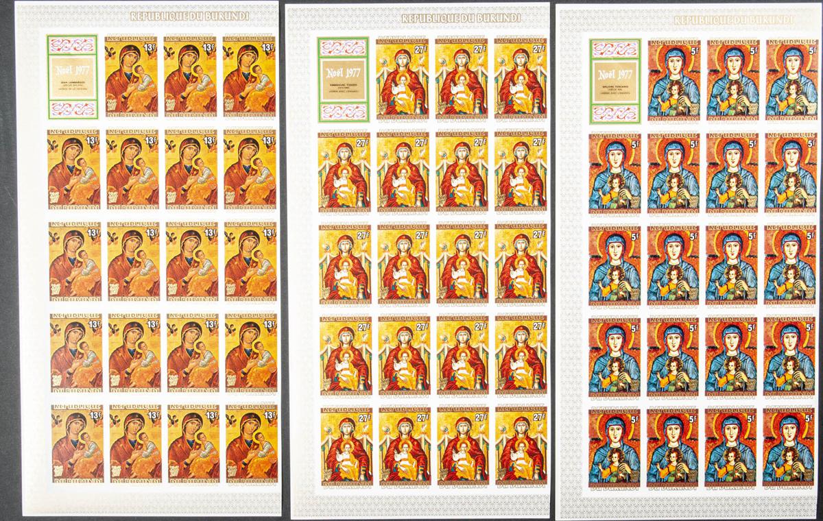 Lot 683 - burundi burundi -  IBERPHIL Auction #109. The Fournier Universe. Part 1