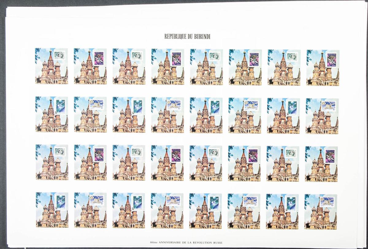 Lot 687 - burundi burundi -  IBERPHIL Auction #109. The Fournier Universe. Part 1
