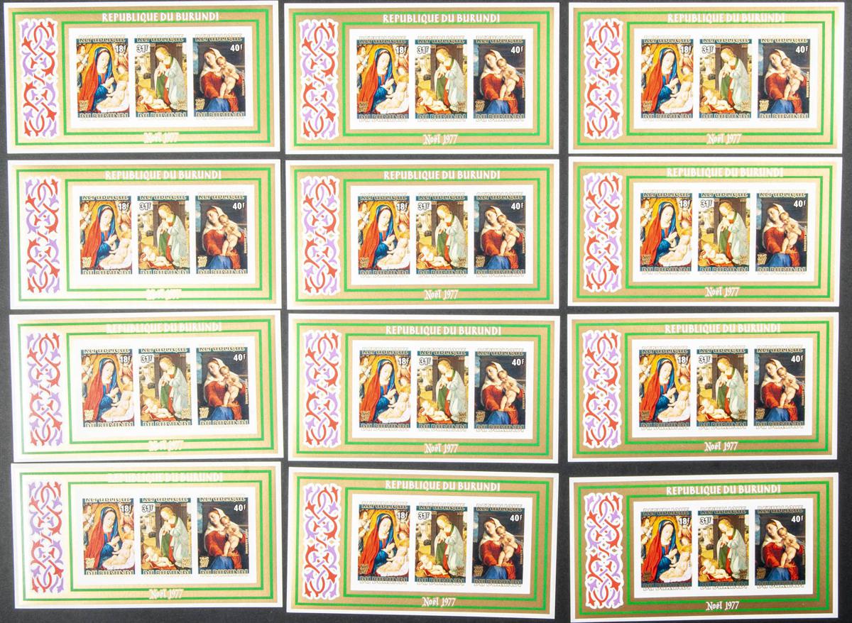 Lot 693 - burundi burundi -  IBERPHIL Auction #109. The Fournier Universe. Part 1