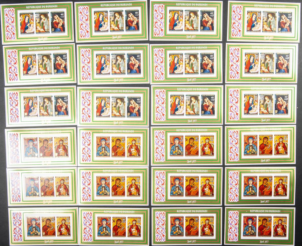 Lot 695 - burundi burundi -  IBERPHIL Auction #109. The Fournier Universe. Part 1
