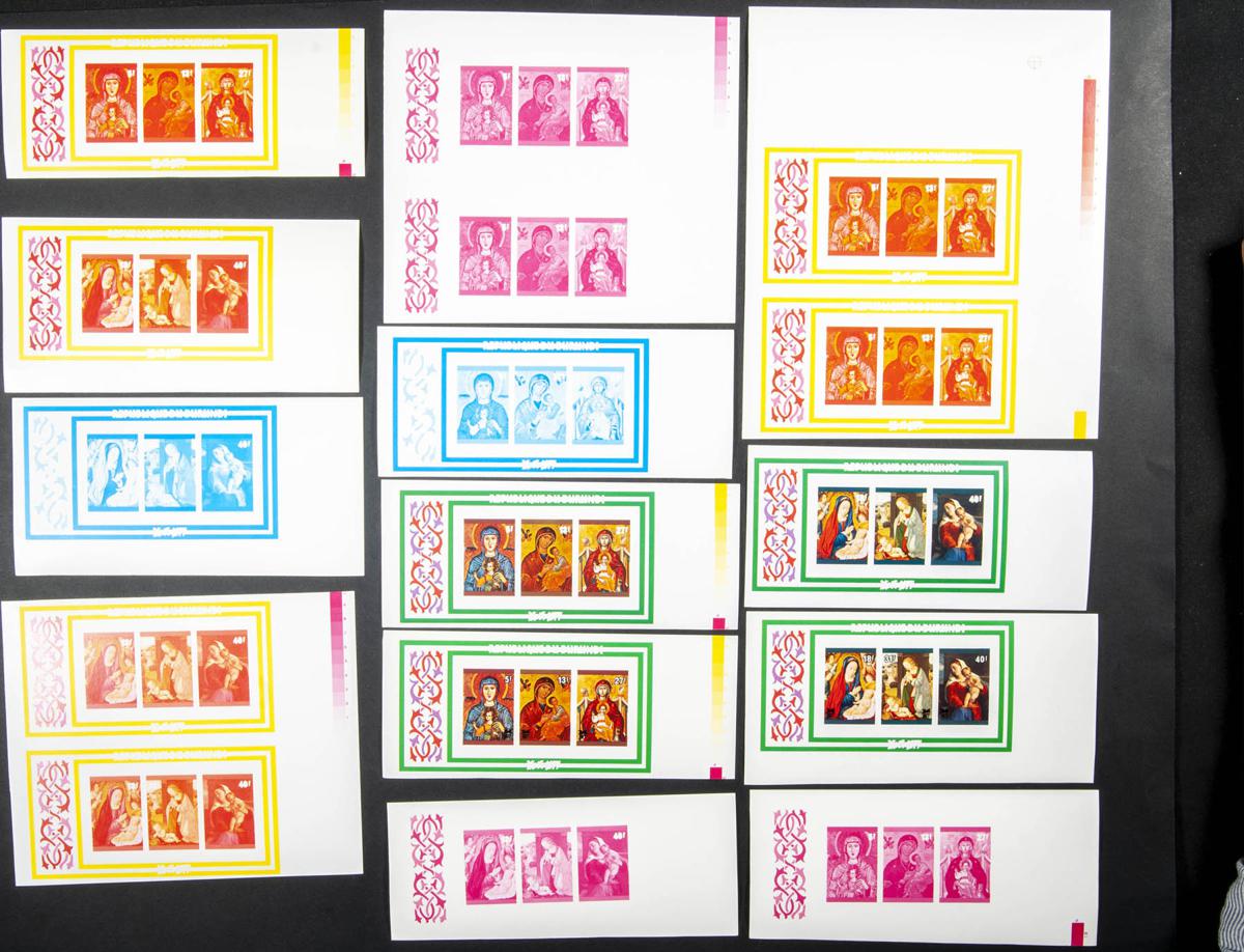 Lot 696 - burundi burundi -  IBERPHIL Auction #109. The Fournier Universe. Part 1