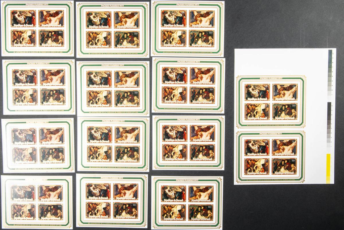 Lot 697 - burundi burundi -  IBERPHIL Auction #109. The Fournier Universe. Part 1