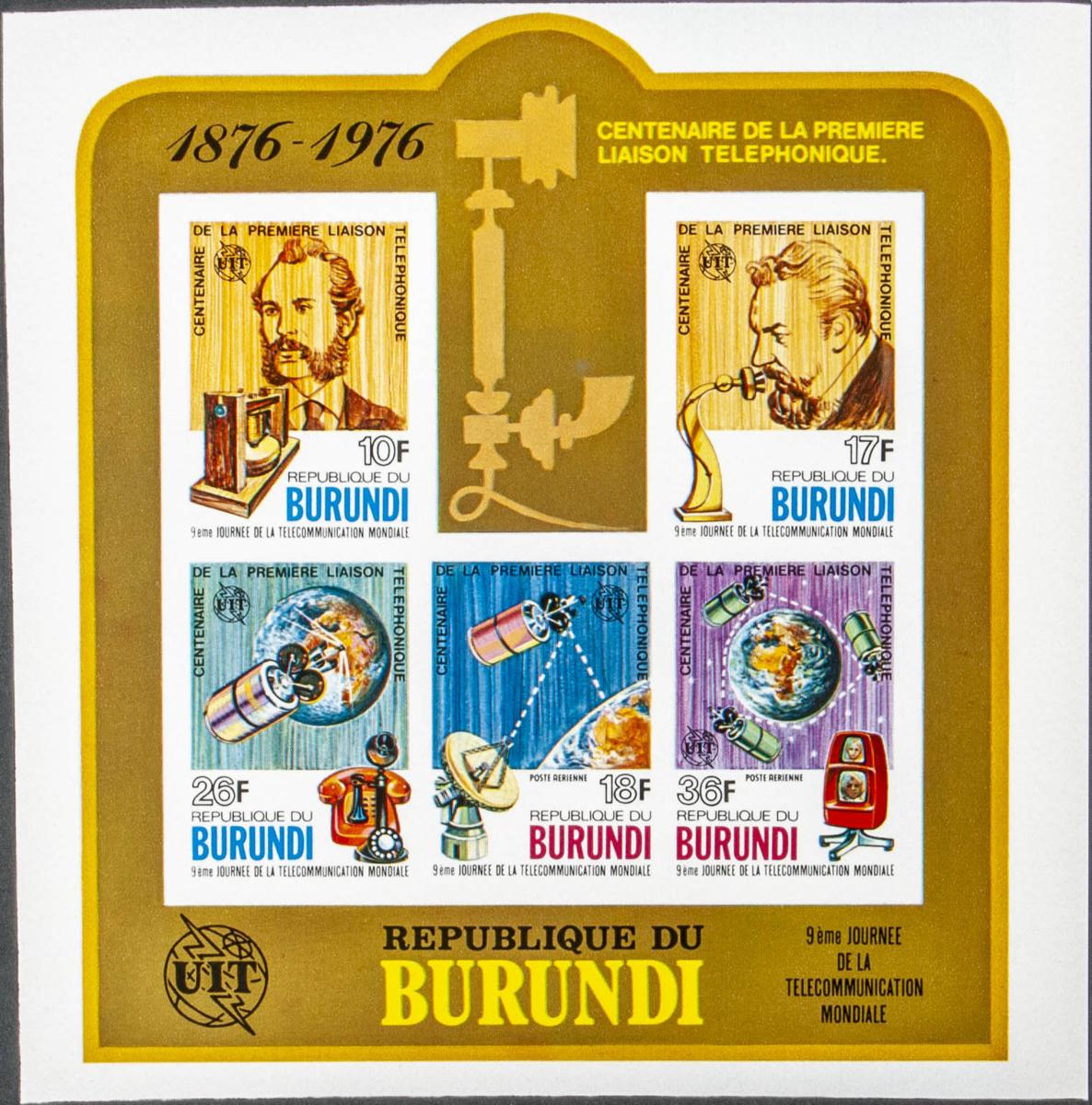 Lot 699 - burundi burundi -  IBERPHIL Auction #109. The Fournier Universe. Part 1
