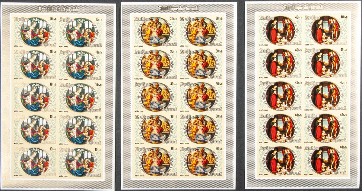 Lot 736 - burundi burundi - IBERPHIL Auction #109. The Fournier Universe. Part 1 Lot 736 - burundi burundi - IBERPHIL Auction #109. The Fournier Universe. Part 1