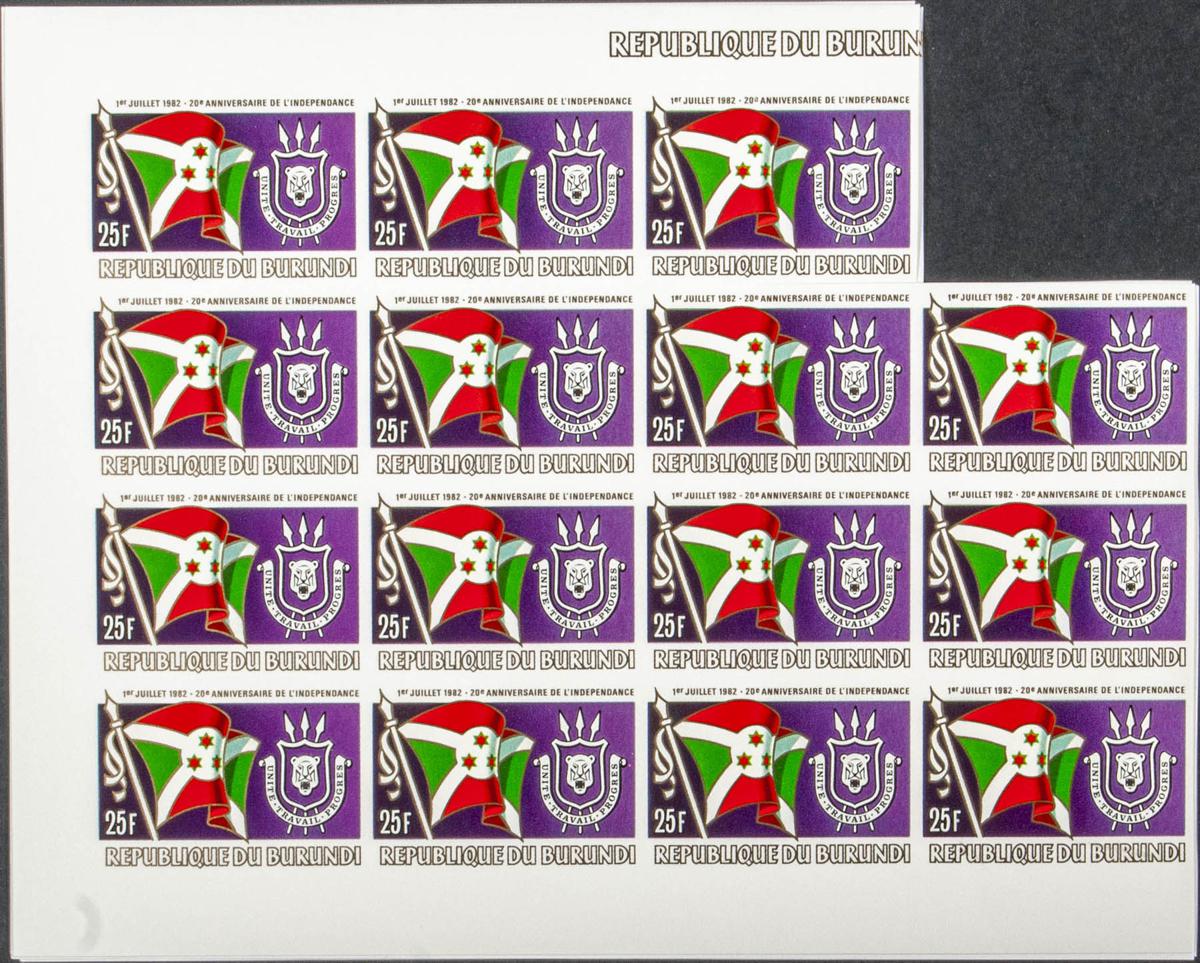 Lot 750 - burundi burundi - IBERPHIL Auction #109. The Fournier Universe. Part 1 Lot 750 - burundi burundi - IBERPHIL Auction #109. The Fournier Universe. Part 1