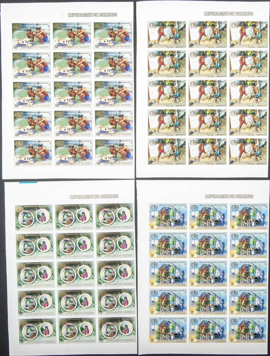 Lot 787 - burundi burundi - IBERPHIL Auction #109. The Fournier Universe. Part 1 Lot 787 - burundi burundi - IBERPHIL Auction #109. The Fournier Universe. Part 1