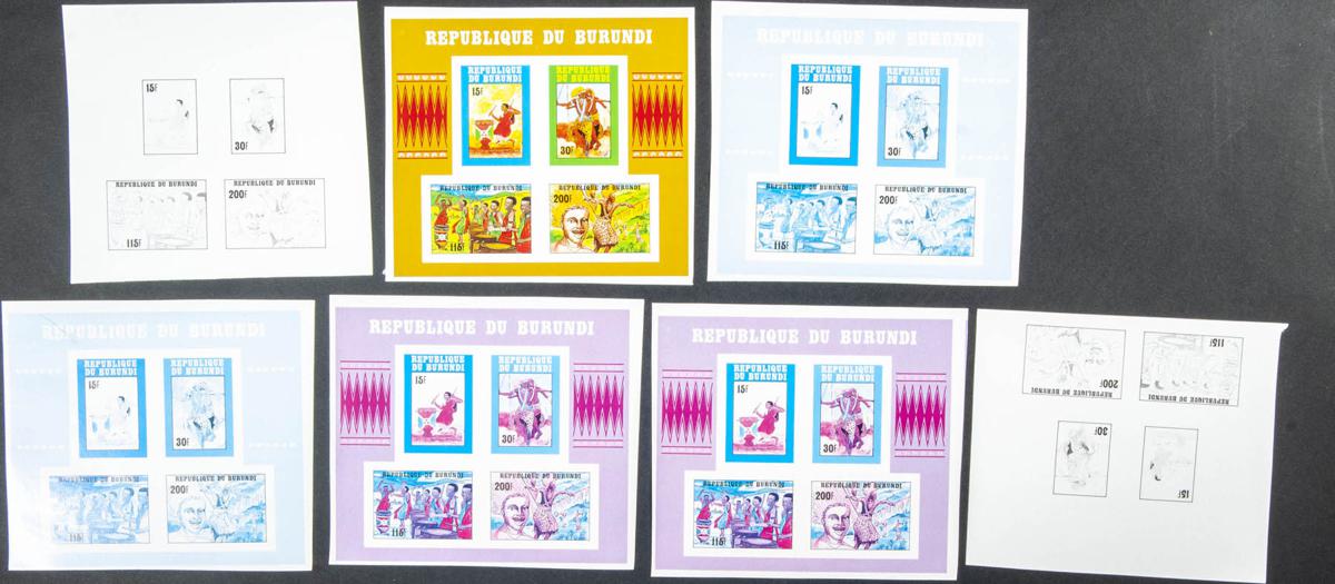 Lot 799 - burundi burundi - IBERPHIL Auction #109. The Fournier Universe. Part 1 Lot 799 - burundi burundi - IBERPHIL Auction #109. The Fournier Universe. Part 1