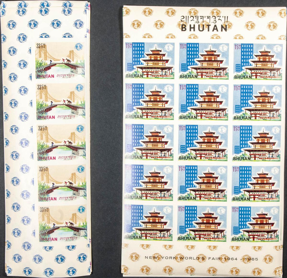 Lot 804 - bhutan bhutan - IBERPHIL Auction #109. The Fournier Universe. Part 1 Lot 804 - bhutan bhutan - IBERPHIL Auction #109. The Fournier Universe. Part 1