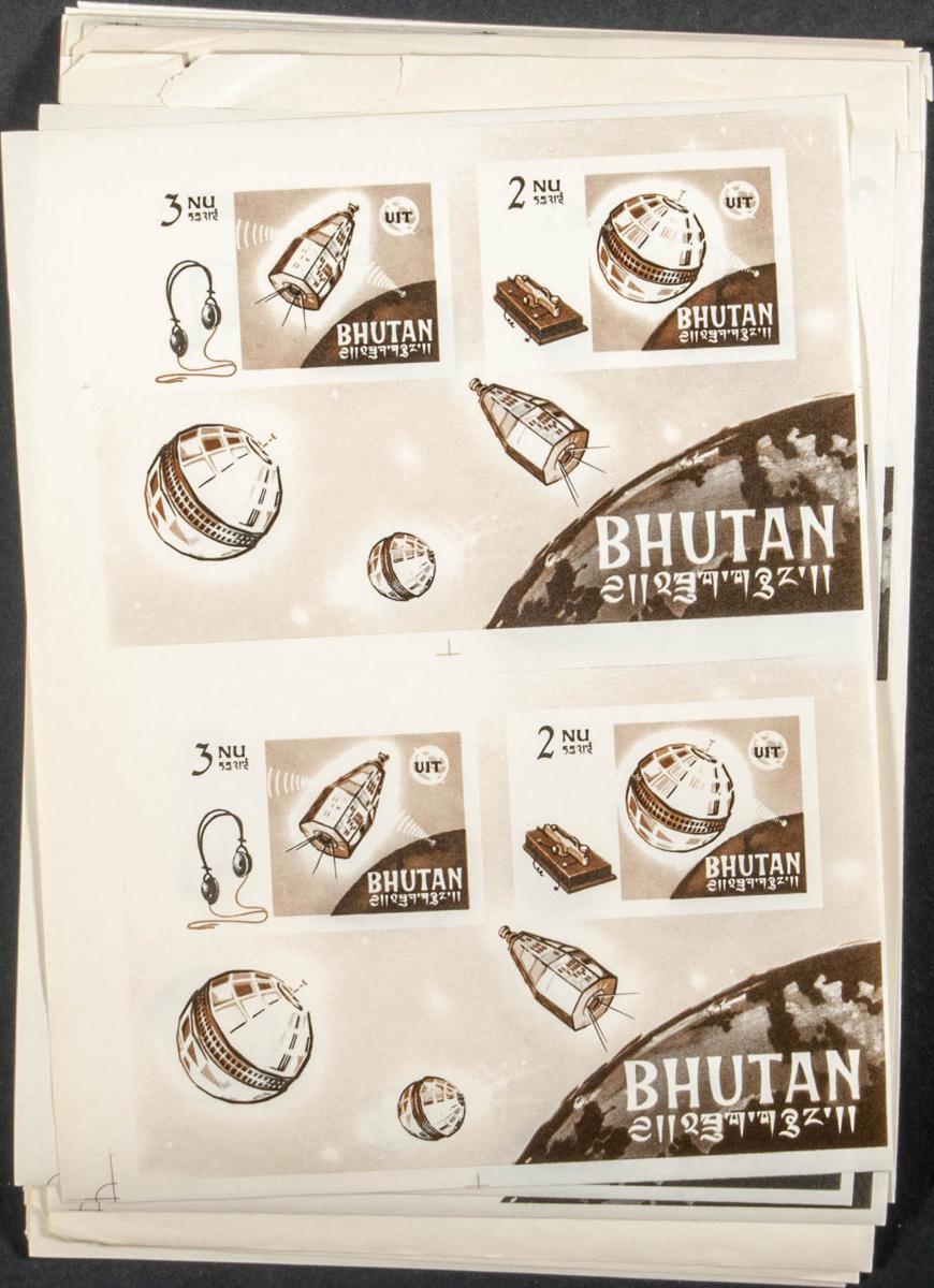 Lot 815 - bhutan bhutan - IBERPHIL Auction #109. The Fournier Universe. Part 1 Lot 815 - bhutan bhutan - IBERPHIL Auction #109. The Fournier Universe. Part 1