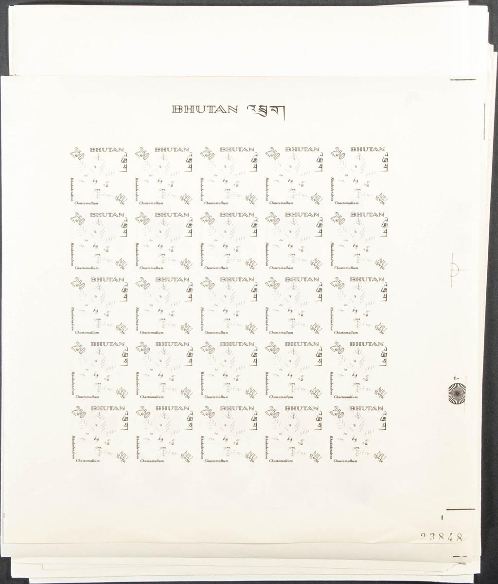 Lot 818 - bhutan bhutan - IBERPHIL Auction #109. The Fournier Universe. Part 1 Lot 818 - bhutan bhutan - IBERPHIL Auction #109. The Fournier Universe. Part 1
