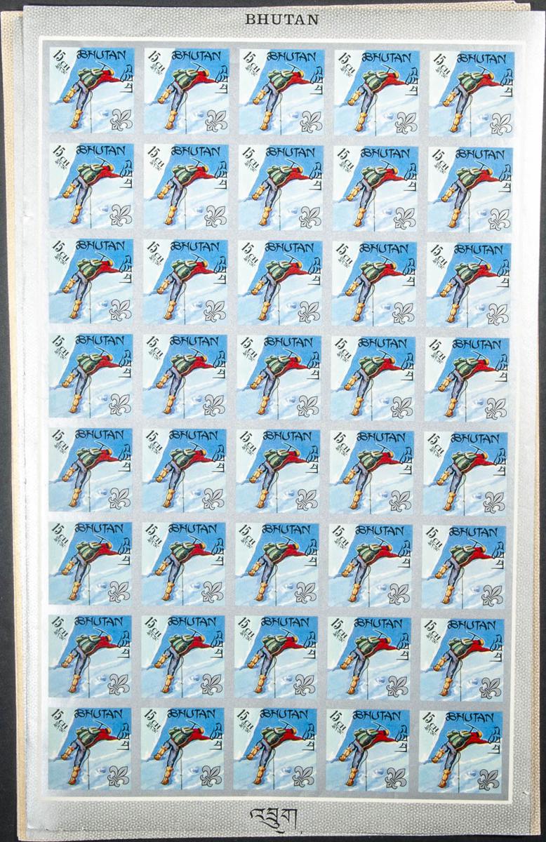 Lot 822 - bhutan bhutan - IBERPHIL Auction #109. The Fournier Universe. Part 1 Lot 822 - bhutan bhutan - IBERPHIL Auction #109. The Fournier Universe. Part 1