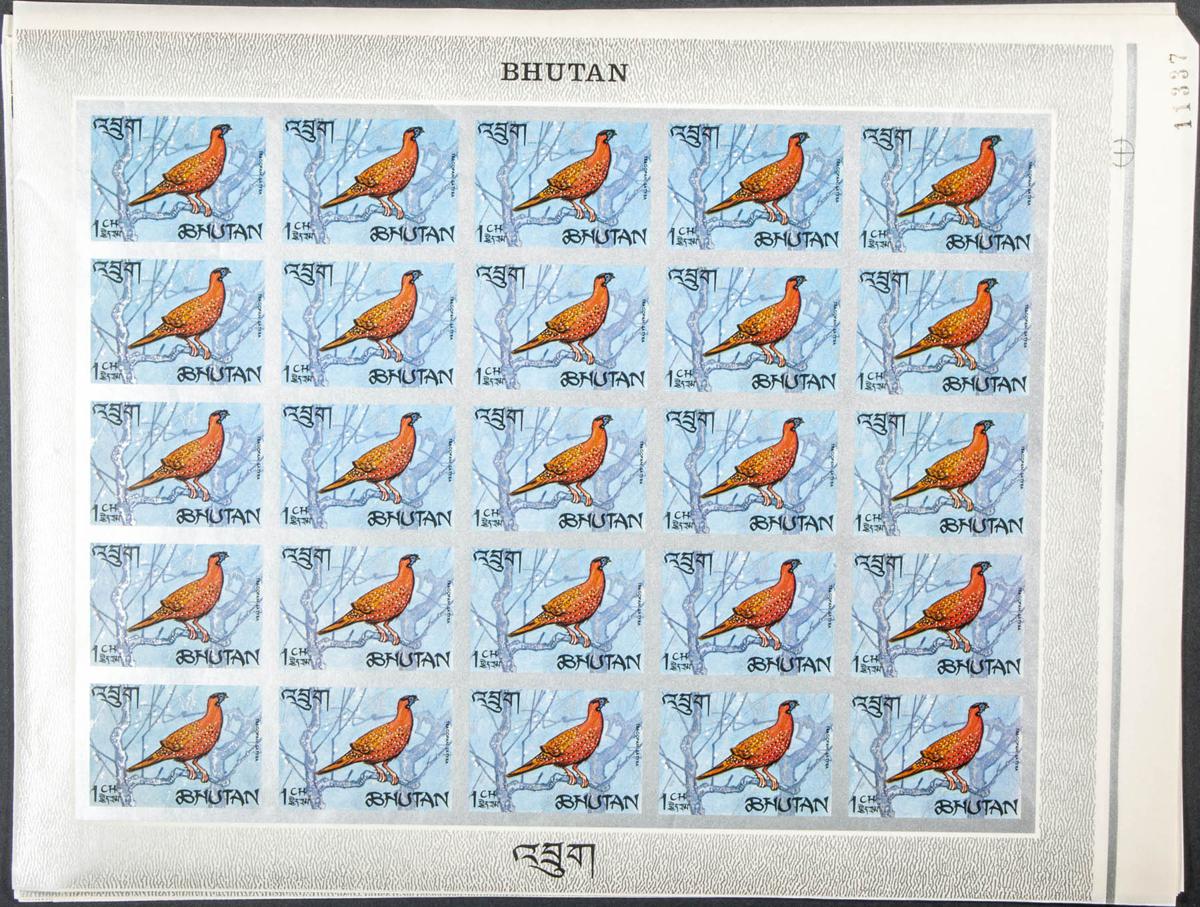 Lot 830 - bhutan bhutan - IBERPHIL Auction #109. The Fournier Universe. Part 1 Lot 830 - bhutan bhutan - IBERPHIL Auction #109. The Fournier Universe. Part 1