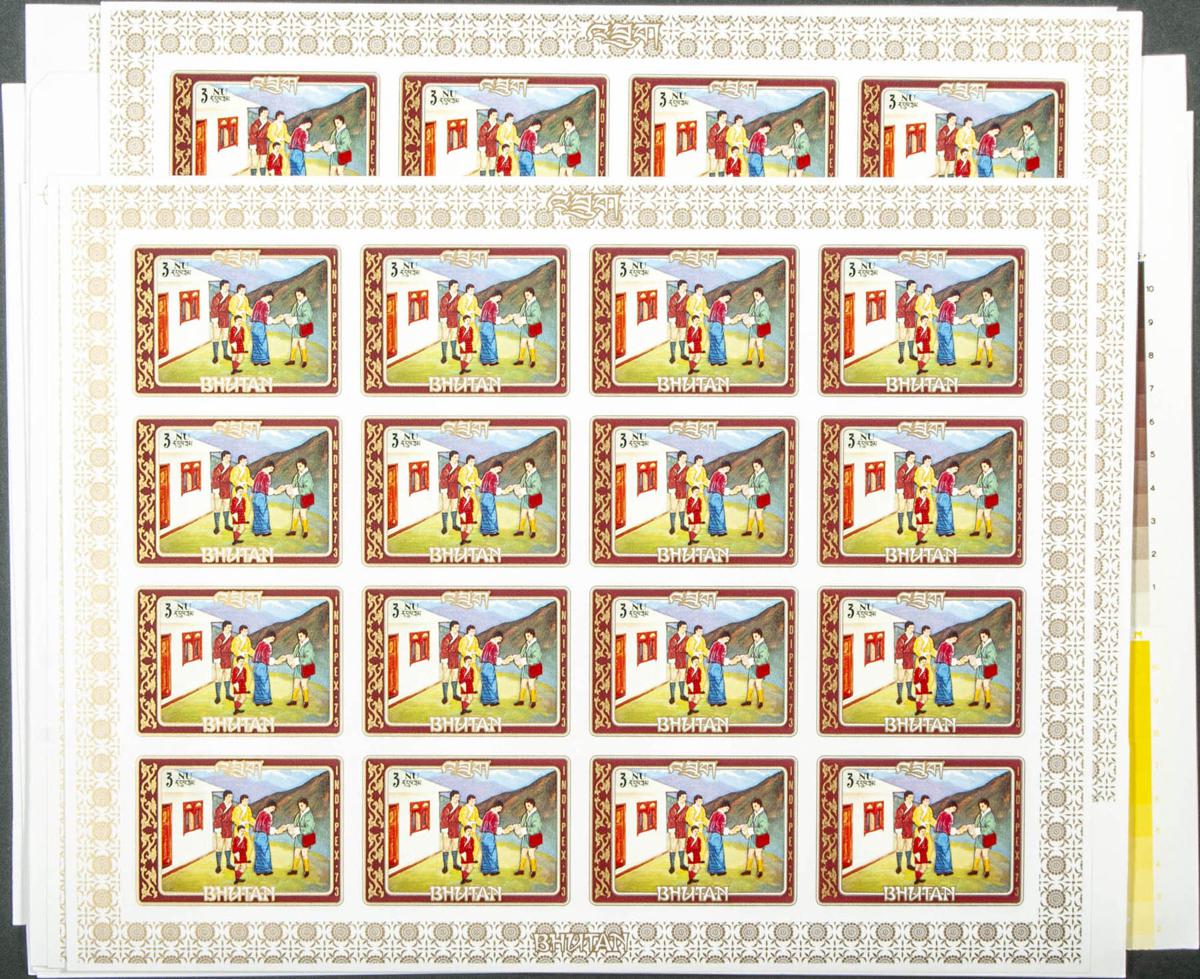 Lot 861 - bhutan bhutan -  IBERPHIL Auction #109. The Fournier Universe. Part 1