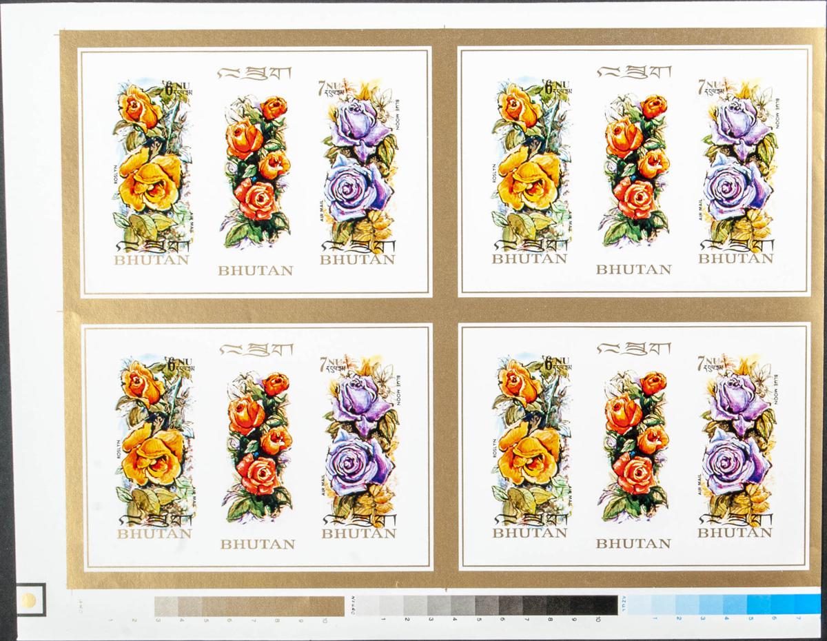 Lot 865 - bhutan bhutan -  IBERPHIL Auction #109. The Fournier Universe. Part 1