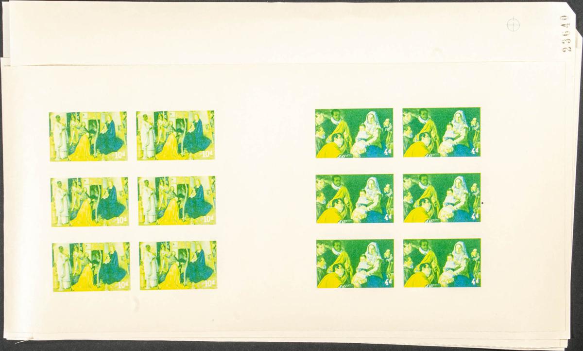 Lot 876 - cook islands cook islands -  IBERPHIL Auction #109. The Fournier Universe. Part 1