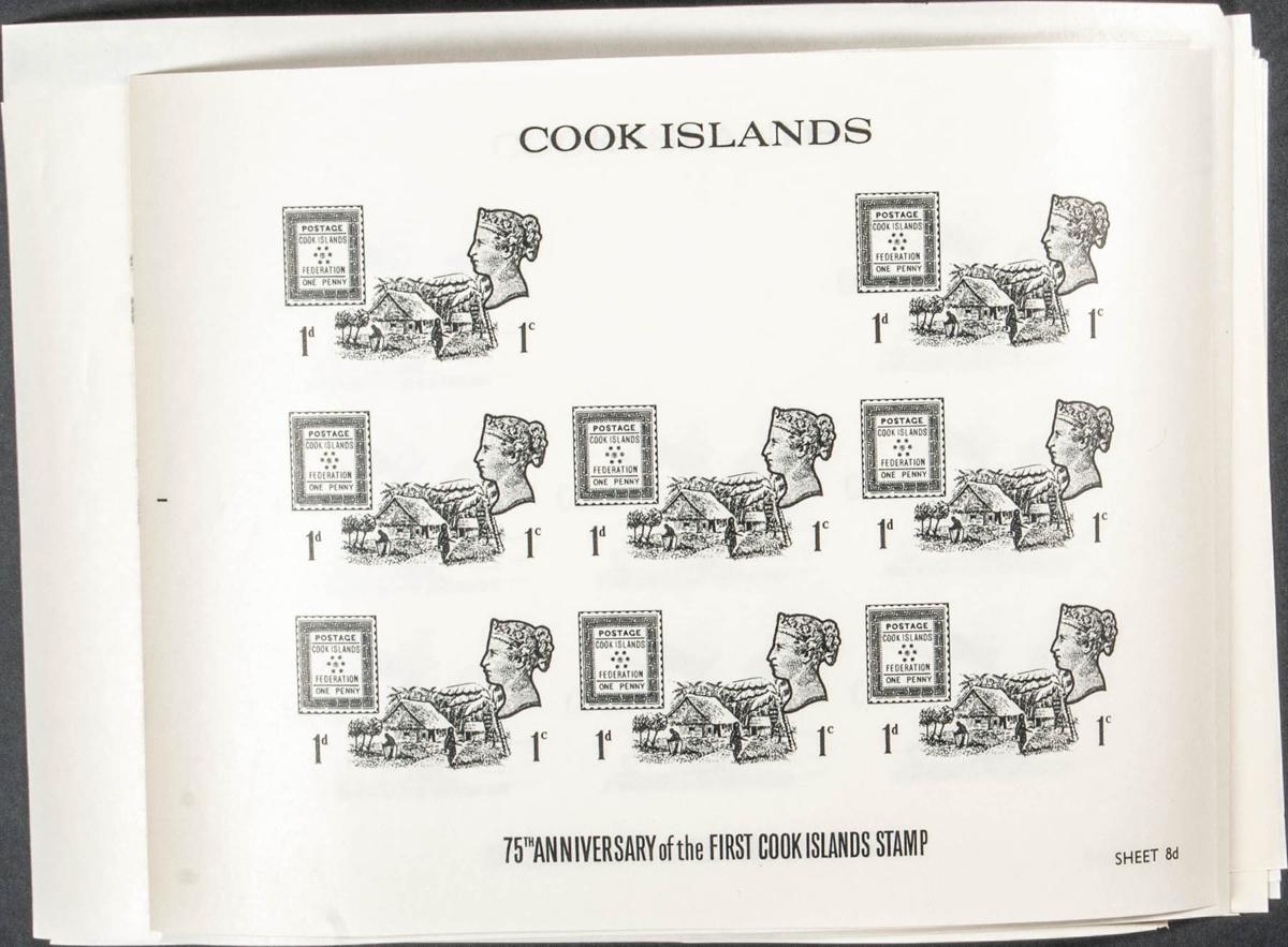 Lot 883 - cook islands cook islands -  IBERPHIL Auction #109. The Fournier Universe. Part 1