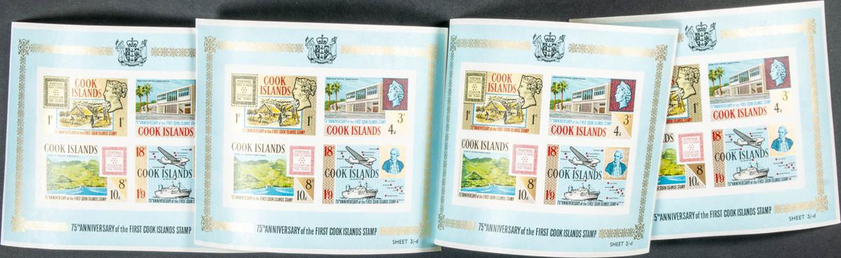 Lot 889 - cook islands cook islands -  IBERPHIL Auction #109. The Fournier Universe. Part 1