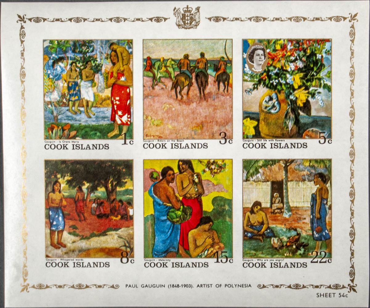 Lot 892 - cook islands cook islands -  IBERPHIL Auction #109. The Fournier Universe. Part 1