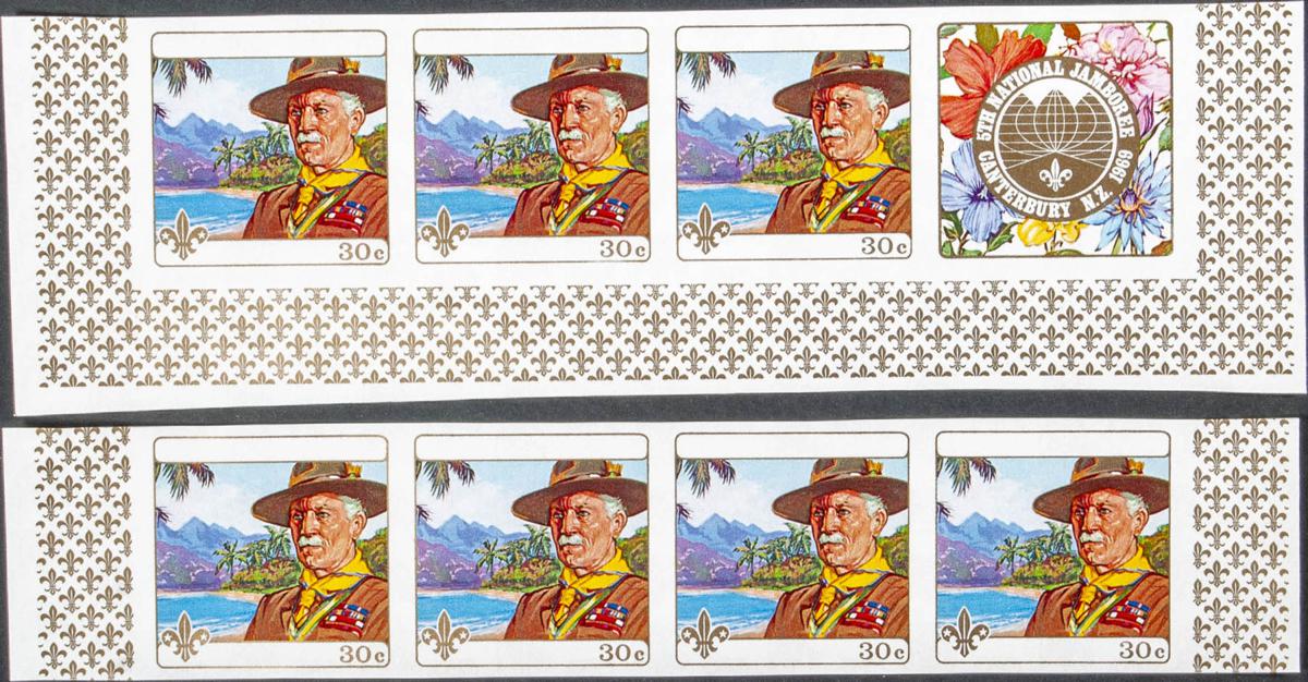 Lot 901 - cook islands cook islands -  IBERPHIL Auction #109. The Fournier Universe. Part 1