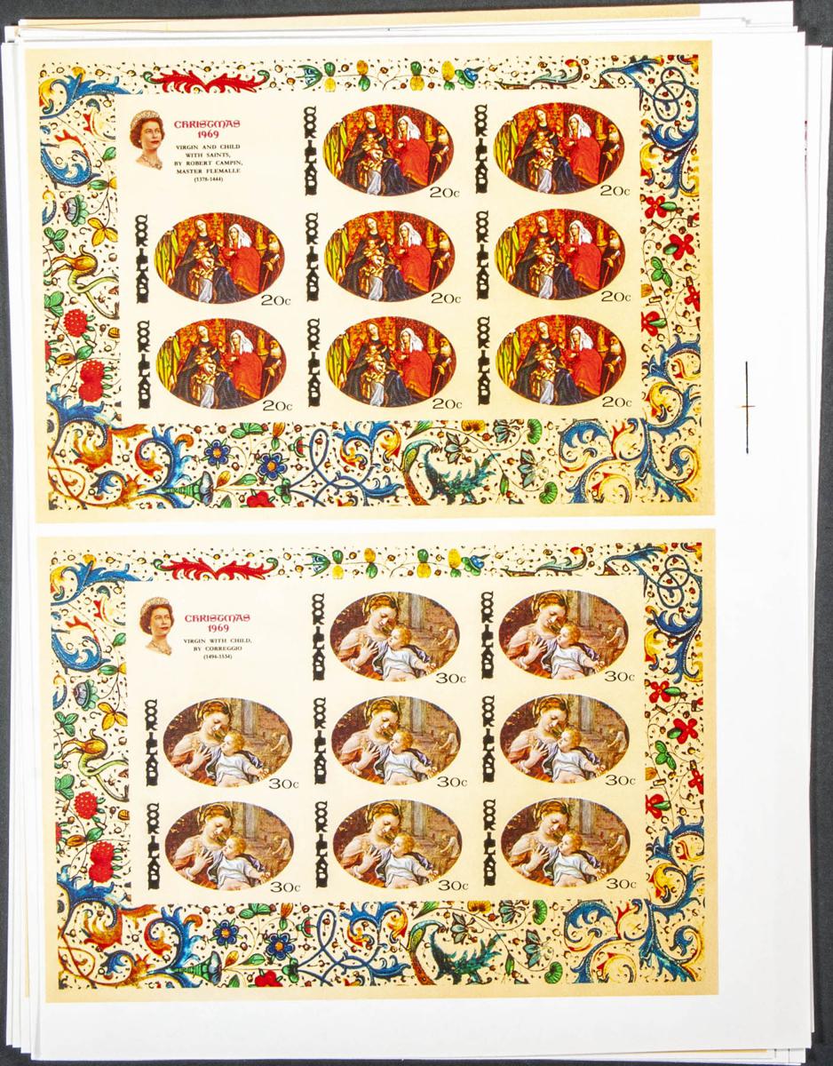 Lot 906 - cook islands cook islands -  IBERPHIL Auction #109. The Fournier Universe. Part 1