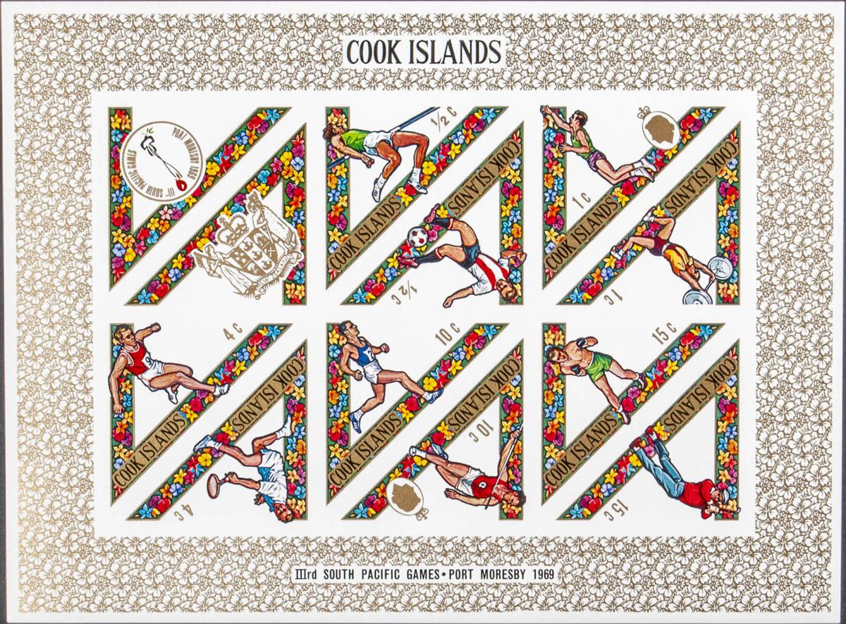 Lot 907 - cook islands cook islands -  IBERPHIL Auction #109. The Fournier Universe. Part 1