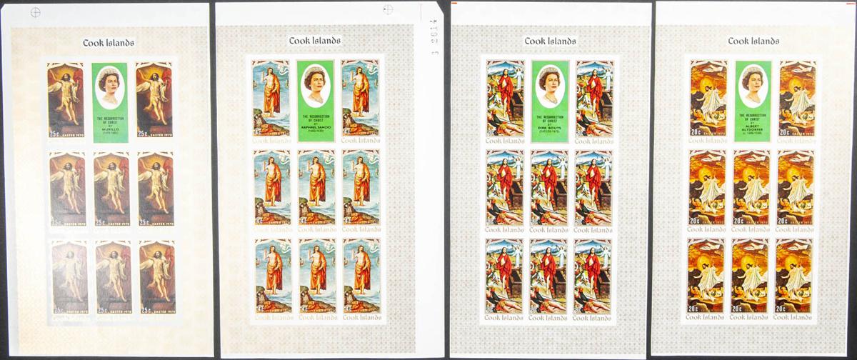 Lot 910 - cook islands cook islands -  IBERPHIL Auction #109. The Fournier Universe. Part 1