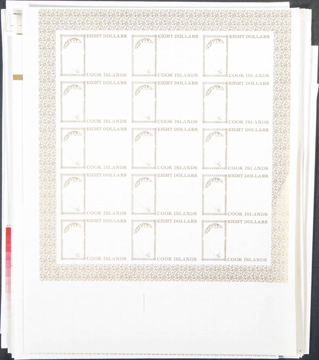 Lot 915 - cook islands cook islands -  IBERPHIL Auction #109. The Fournier Universe. Part 1