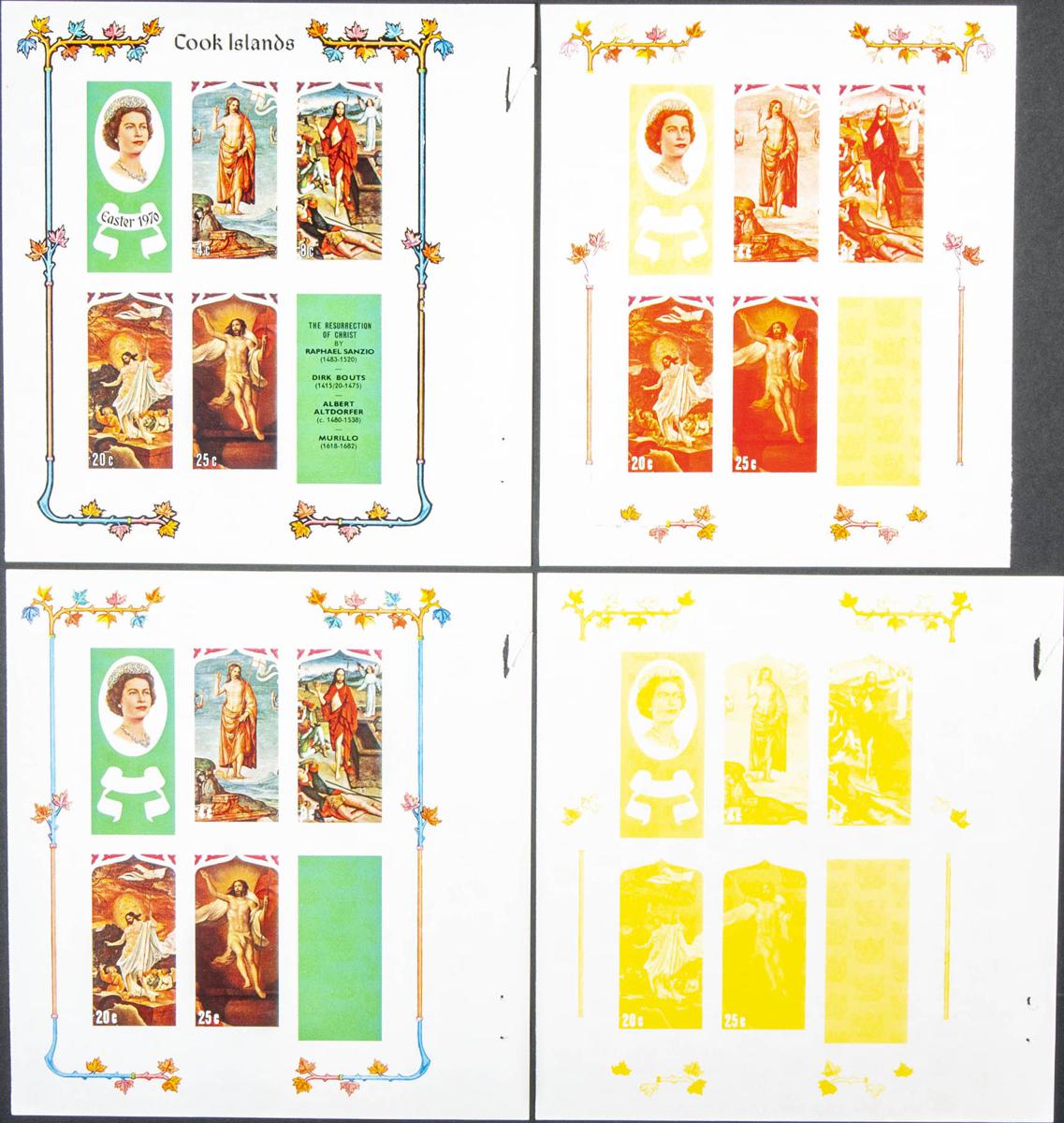 Lot 917 - cook islands cook islands -  IBERPHIL Auction #109. The Fournier Universe. Part 1