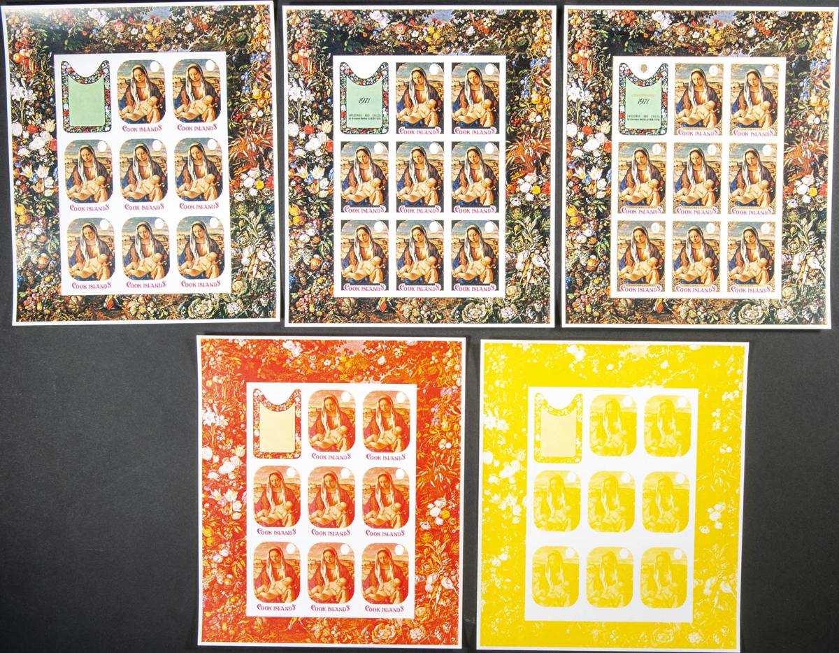 Lot 923 - cook islands cook islands -  IBERPHIL Auction #109. The Fournier Universe. Part 1