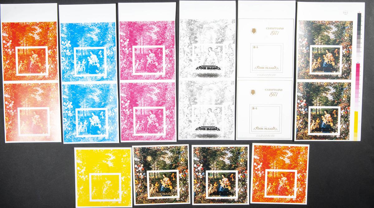 Lot 924 - cook islands cook islands -  IBERPHIL Auction #109. The Fournier Universe. Part 1