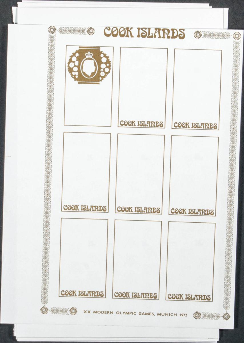 Lot 931 - cook islands cook islands - IBERPHIL Auction #109. The Fournier Universe. Part 1 Lot 931 - cook islands cook islands - IBERPHIL Auction #109. The Fournier Universe. Part 1