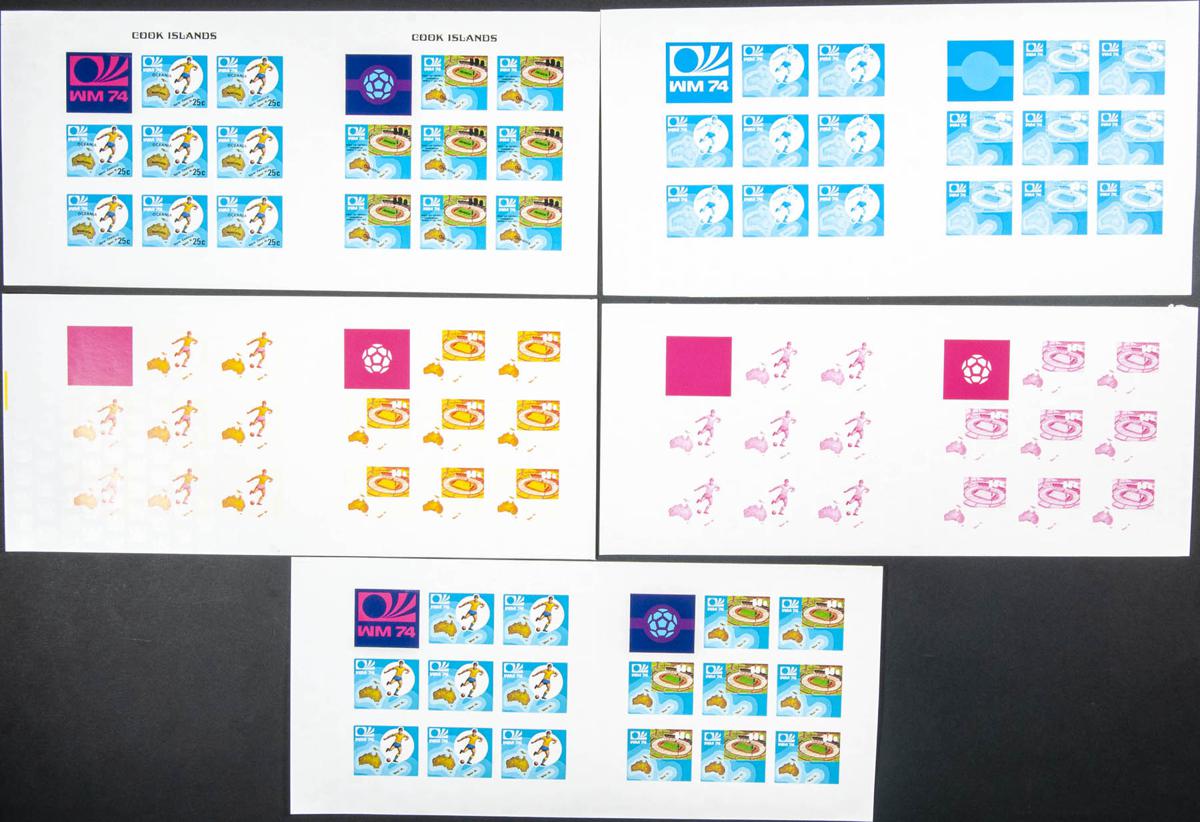 Lot 975 - cook islands cook islands - IBERPHIL Auction #109. The Fournier Universe. Part 1 Lot 975 - cook islands cook islands - IBERPHIL Auction #109. The Fournier Universe. Part 1