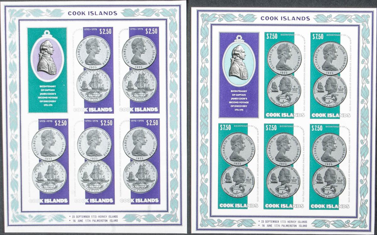 Lot 976 - cook islands cook islands - IBERPHIL Auction #109. The Fournier Universe. Part 1 Lot 976 - cook islands cook islands - IBERPHIL Auction #109. The Fournier Universe. Part 1