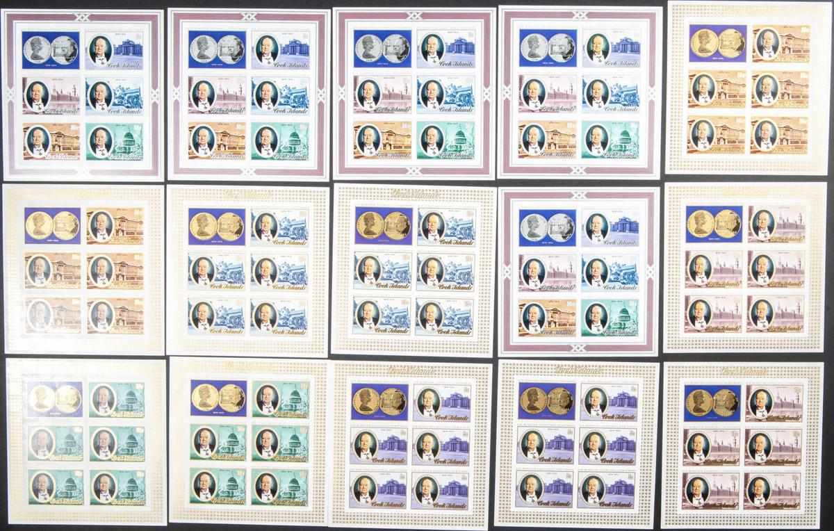 Lot 983 - cook islands cook islands - IBERPHIL Auction #109. The Fournier Universe. Part 1 Lot 983 - cook islands cook islands - IBERPHIL Auction #109. The Fournier Universe. Part 1