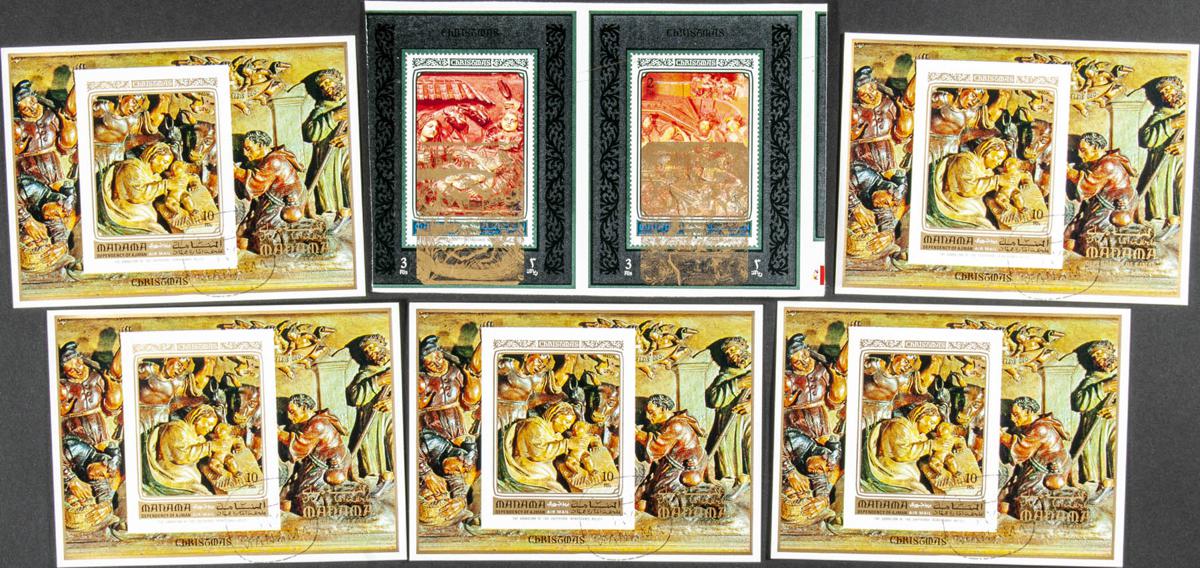 Lot 1752 - Southeast Arabia Manama Southeast Arabia Manama - IBERPHIL Auction #110. The Fournier Universe. Part 2 Lot 1752 - Southeast Arabia Manama Southeast Arabia Manama - IBERPHIL Auction #110. The Fournier Universe. Part 2