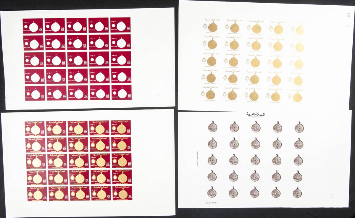Lot 1848 - Independent Marocco Independent Marocco -  IBERPHIL Auction #110. The Fournier Universe. Part 2