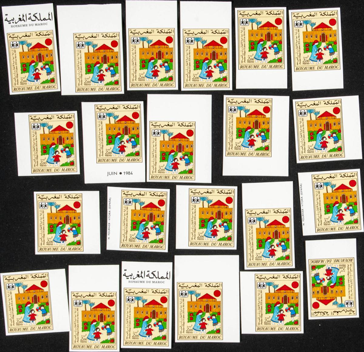 Lot 1989 - Independent Marocco Independent Marocco - IBERPHIL Auction #110. The Fournier Universe. Part 2 Lot 1989 - Independent Marocco Independent Marocco - IBERPHIL Auction #110. The Fournier Universe. Part 2