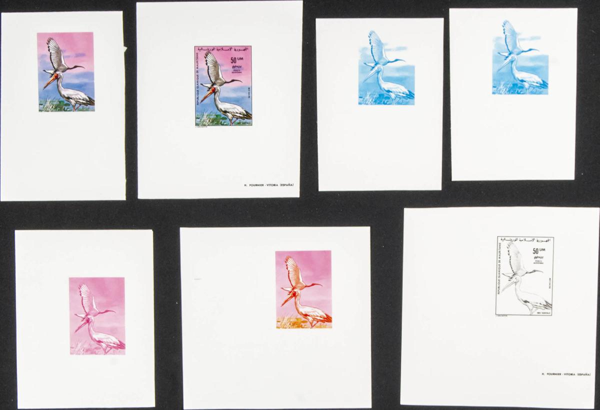 Lot 2112 - mauritania mauritania -  IBERPHIL Auction #110. The Fournier Universe. Part 2