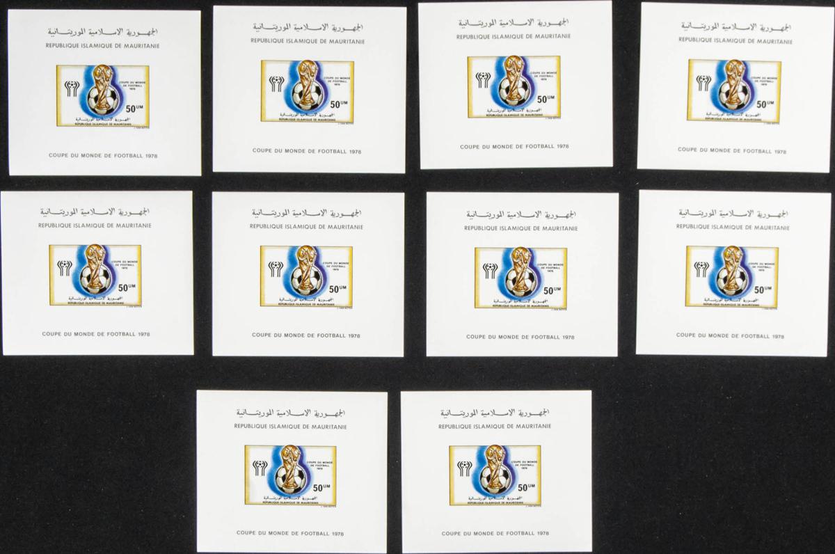 Lot 2115 - mauritania mauritania -  IBERPHIL Auction #110. The Fournier Universe. Part 2